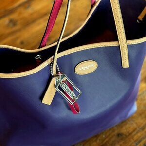 Coach Park Metro, Saffiano Leather